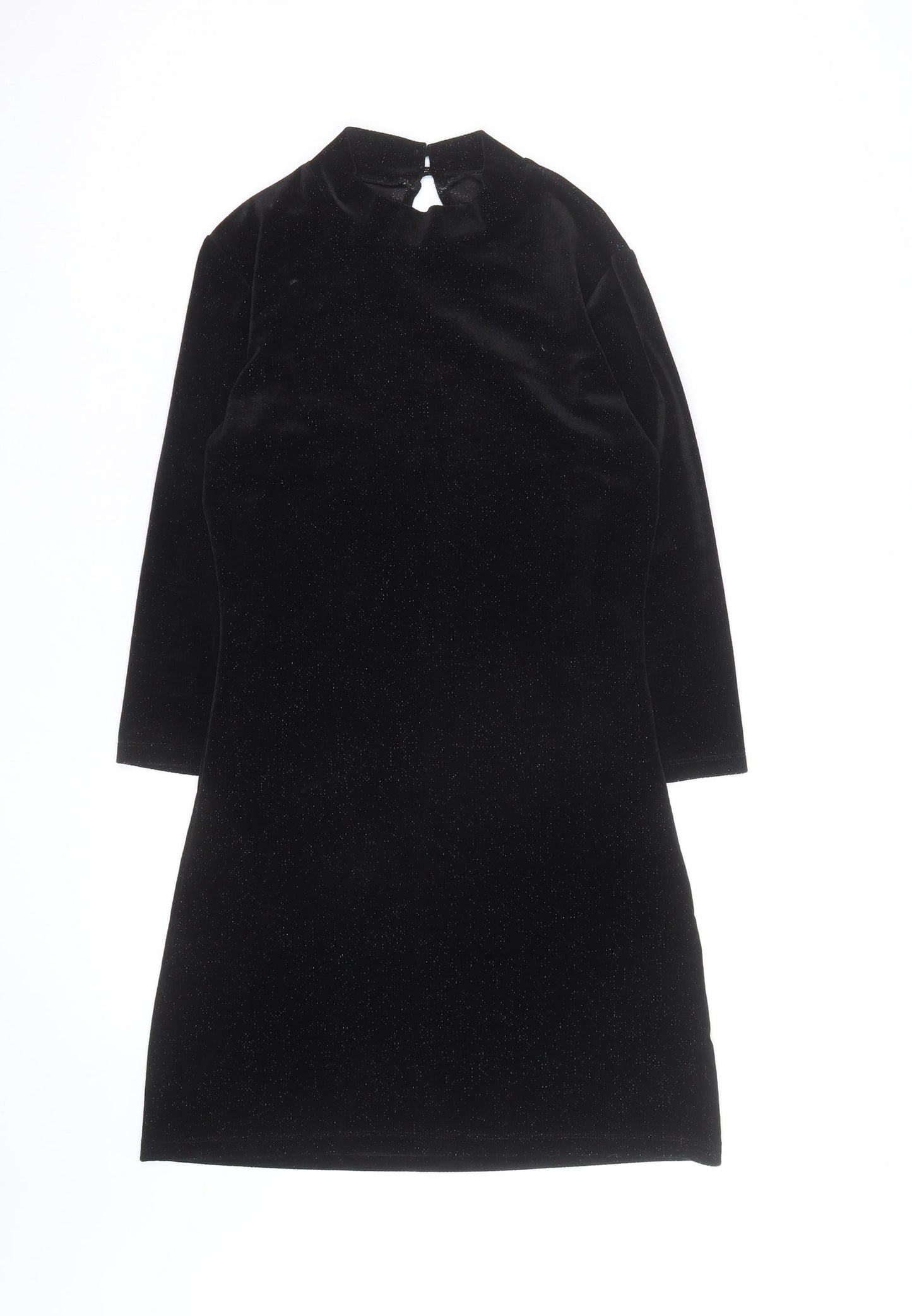 Forever 21 Women’s Black Velvet Bodycon Party Dress Size S