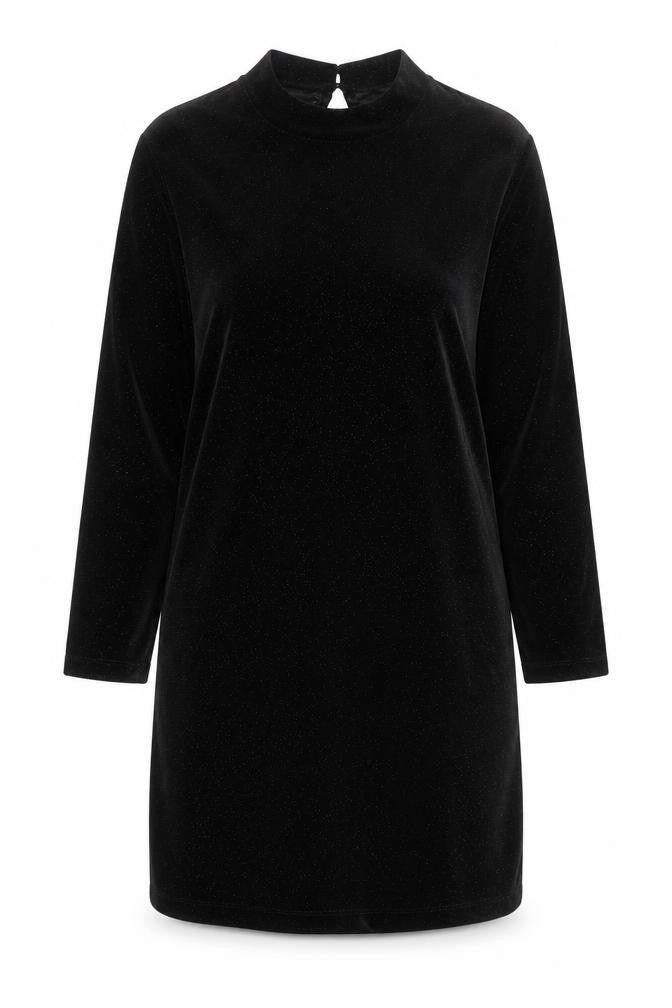Forever 21 Women’s Black Velvet Bodycon Party Dress Size S