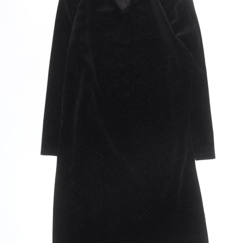 Forever 21 Women’s Black Velvet Bodycon Party Dress Size S