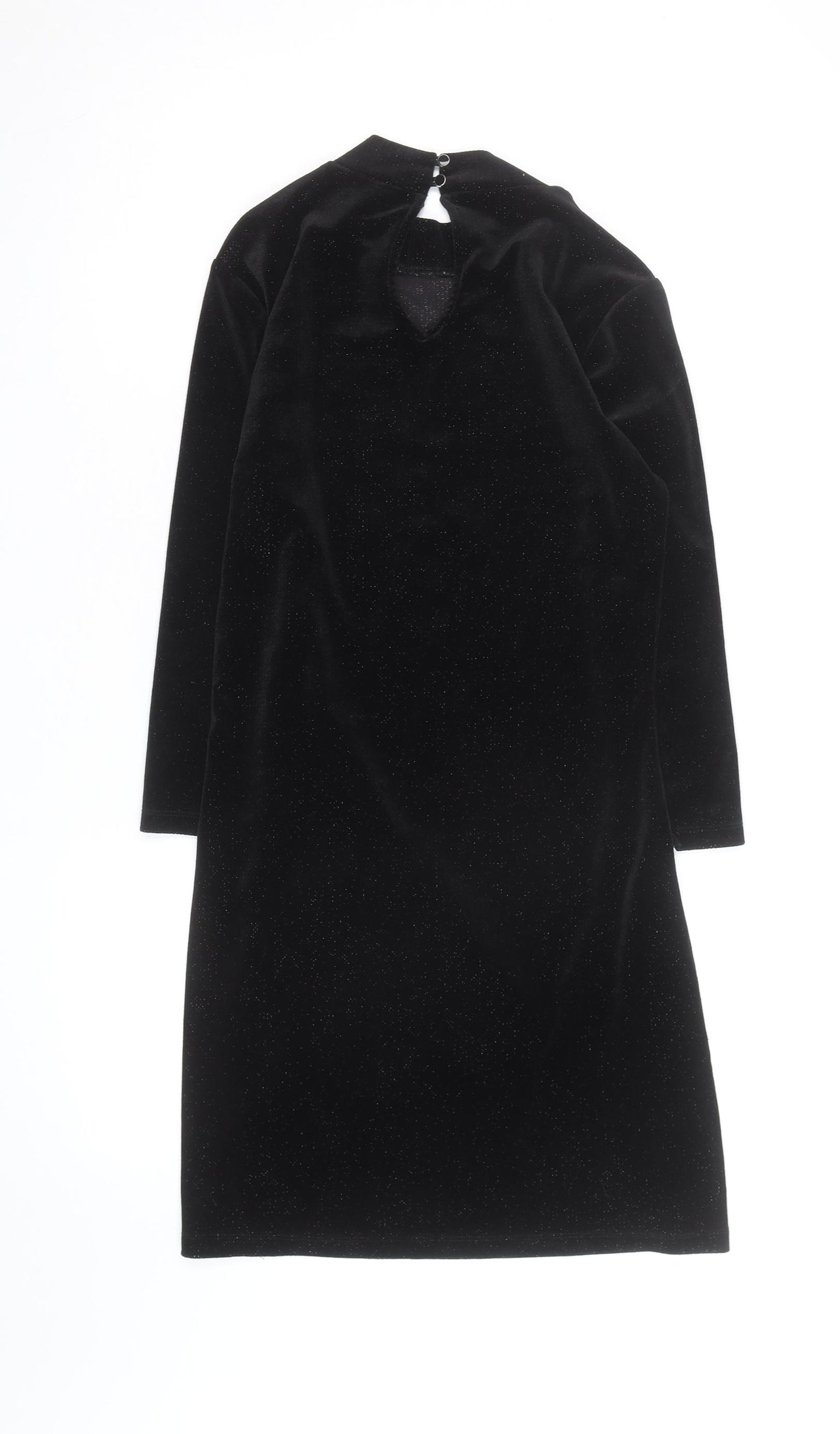 Forever 21 Women’s Black Velvet Bodycon Party Dress Size S