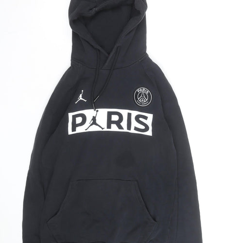Jordan Paris Saint-Germain Black Men's L Pullover Hoodie