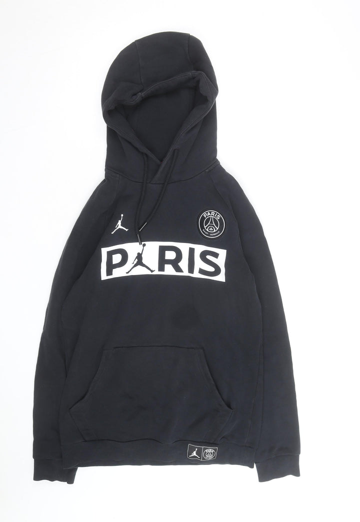Jordan Paris Saint-Germain Black Men's L Pullover Hoodie
