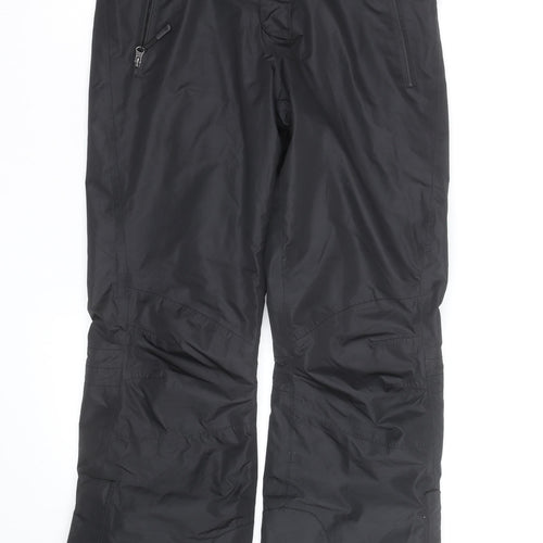 Crivit Womens Black Waterproof Snow Pants M Winter Trousers