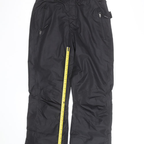 Crivit Womens Black Waterproof Snow Pants M Winter Trousers