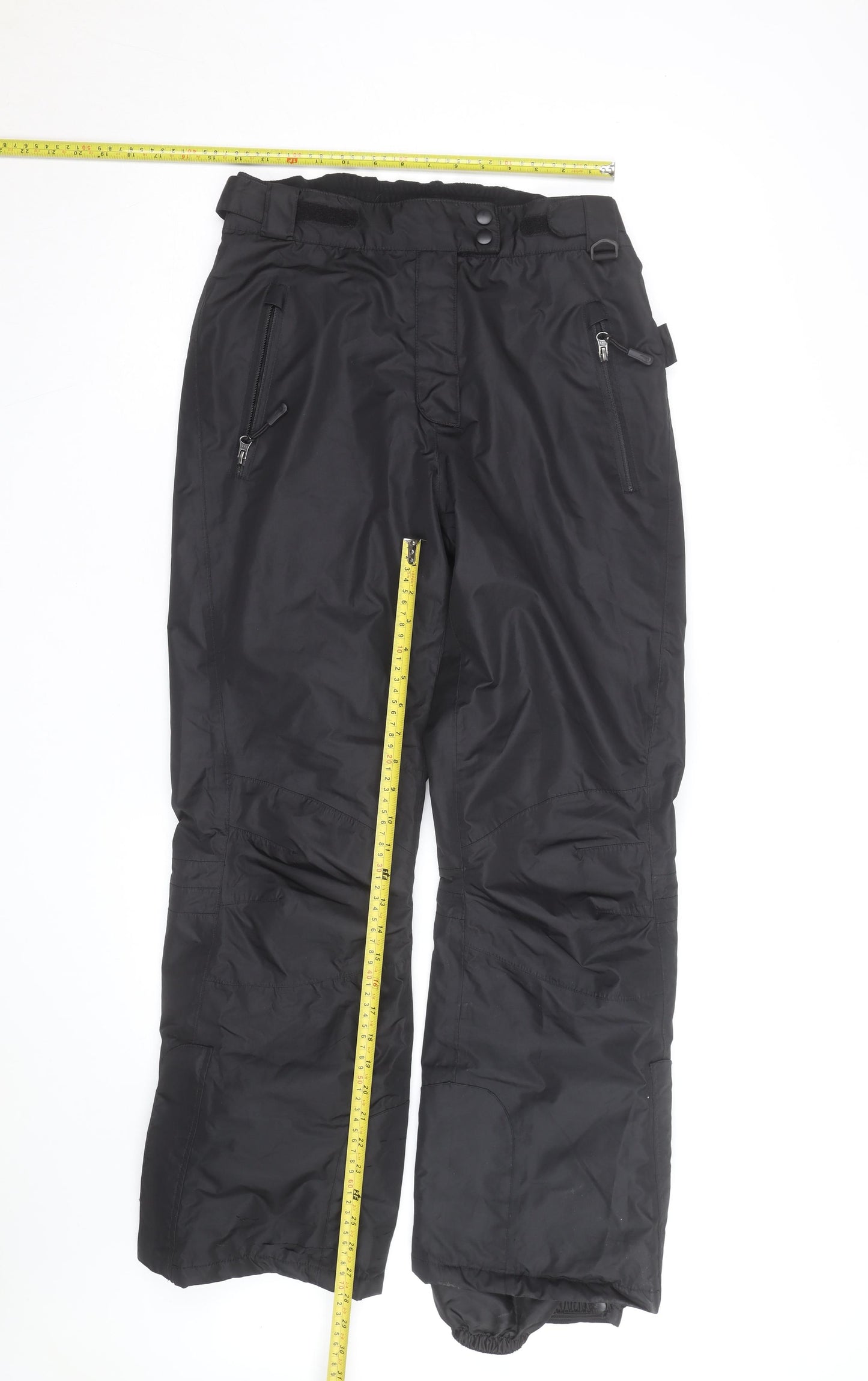 Crivit Womens Black Waterproof Snow Pants M Winter Trousers