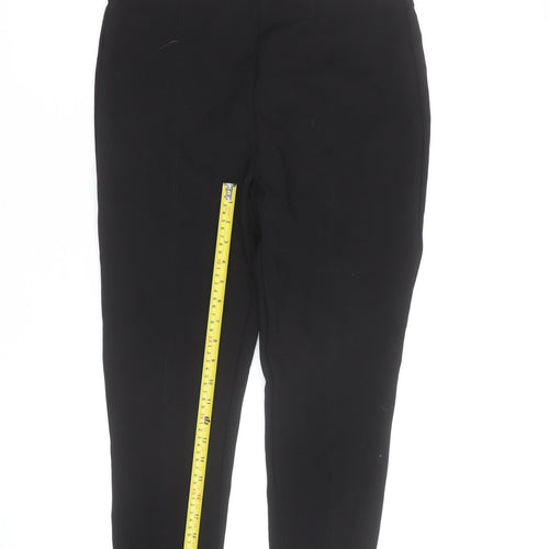Roman Women’s Black Slim Fit Stretch Leggings Size 12