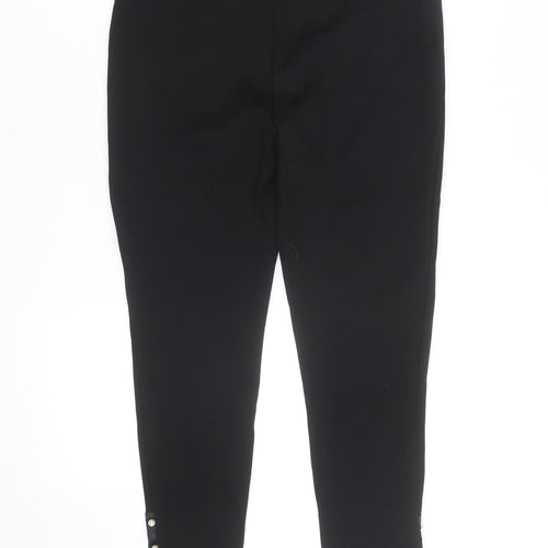 Roman Women’s Black Slim Fit Stretch Leggings Size 12