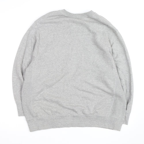 Zara Men’s Grey Harvard University Crew Neck Sweatshirt L