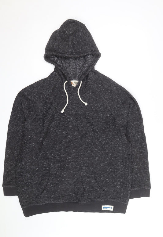Mollusk Mens Grey XL Pullover Hoodie Cotton Blend Regular Fit