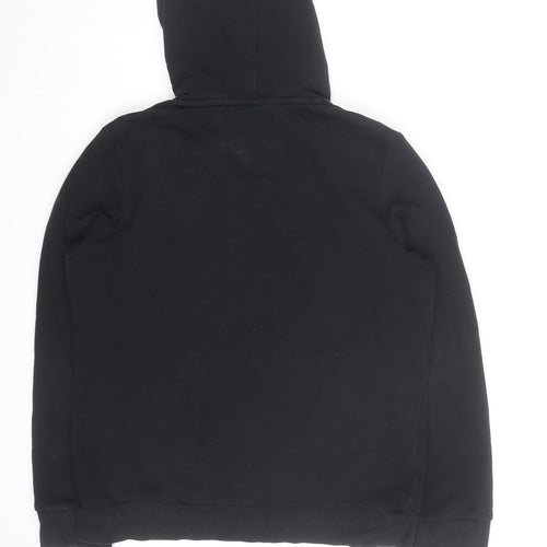 Puma Men's Black Pullover Hoodie Size L Sports Fleece