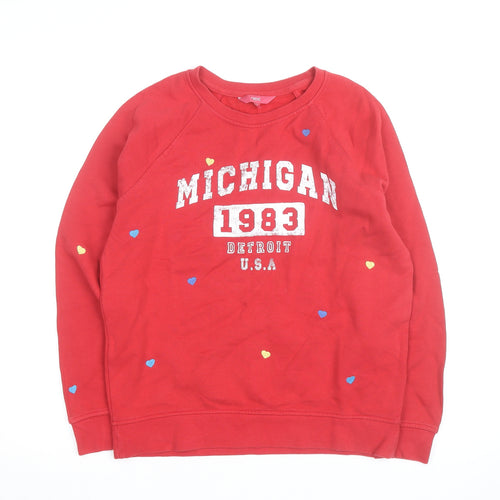 Next Red Michigan 1983 Crew Neck Sweatshirt Unisex S