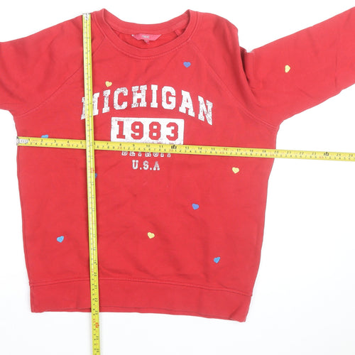 Next Red Michigan 1983 Crew Neck Sweatshirt Unisex S