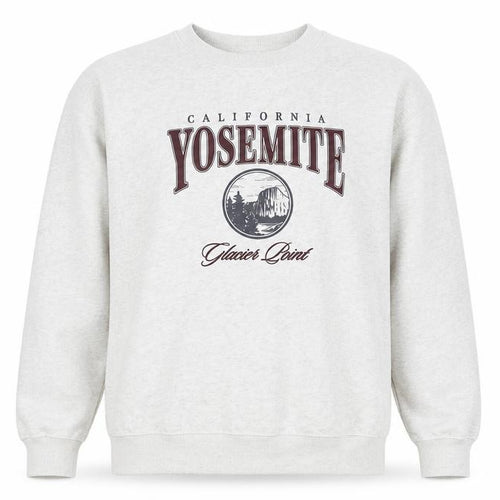 Hollister Men’s Grey Yosemite Graphic Pullover Sweatshirt M