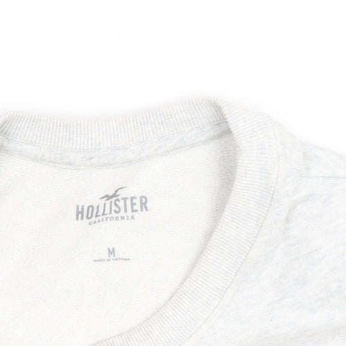 Hollister Men’s Grey Yosemite Graphic Pullover Sweatshirt M