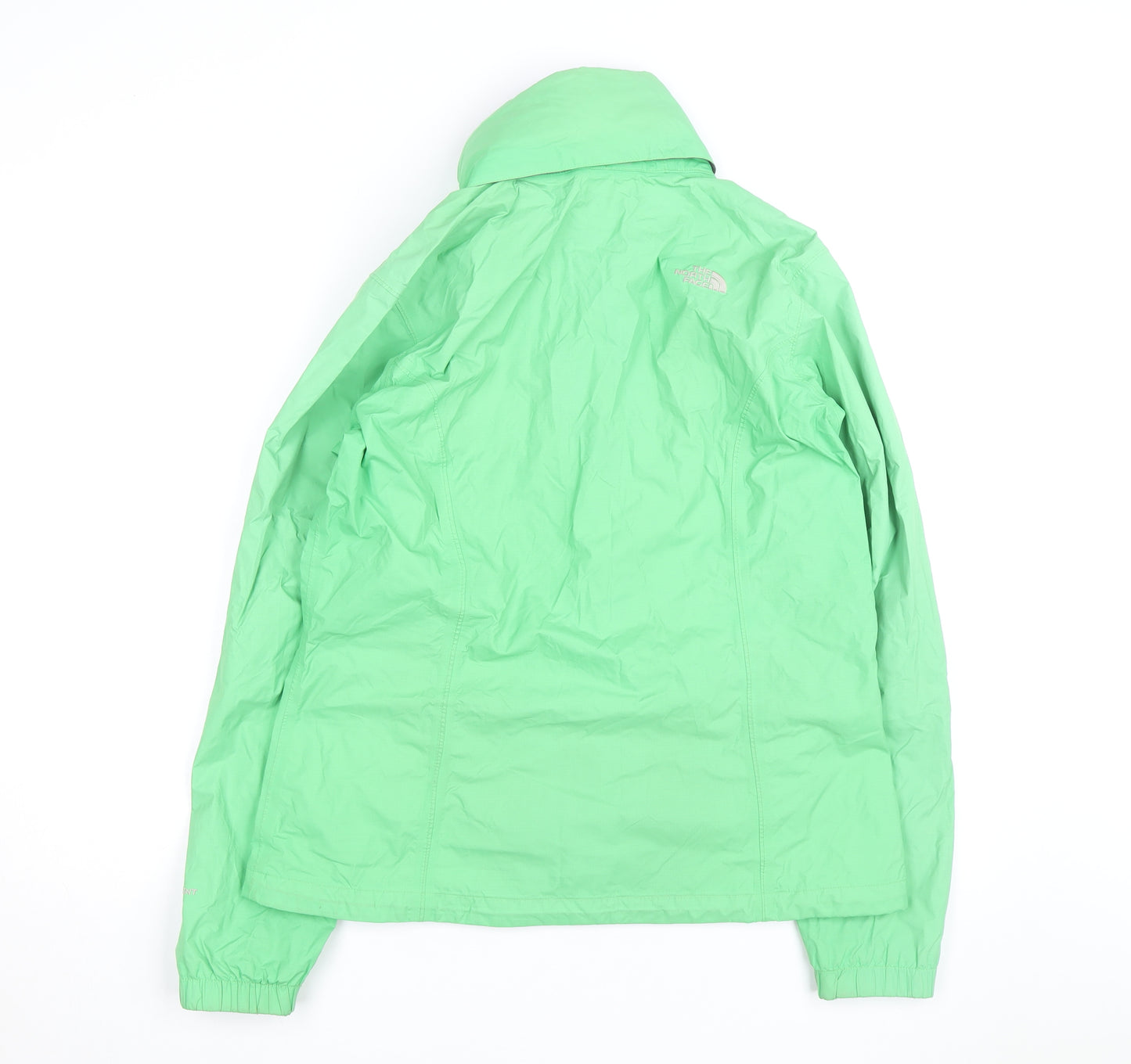 The North Face Womens Green Waterproof Rain Jacket Size L