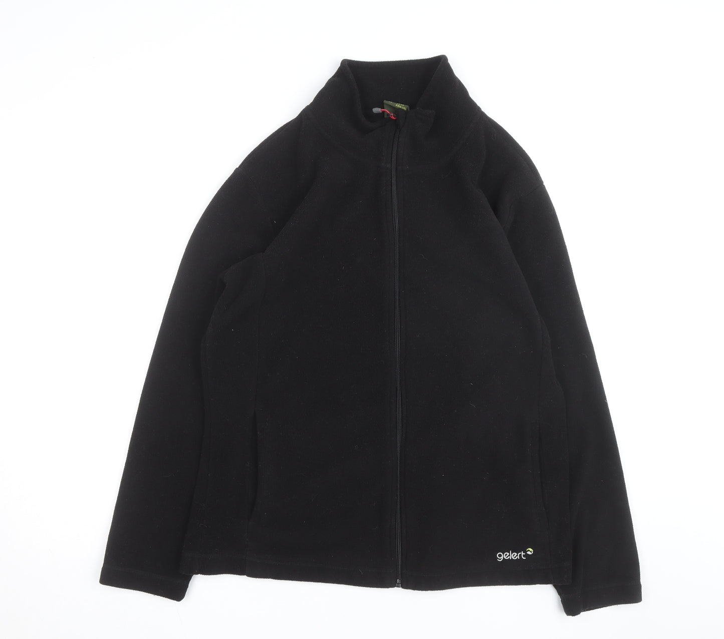 Gelert Women Black Fleece Full Zip Jacket Size 18 Regular Fit