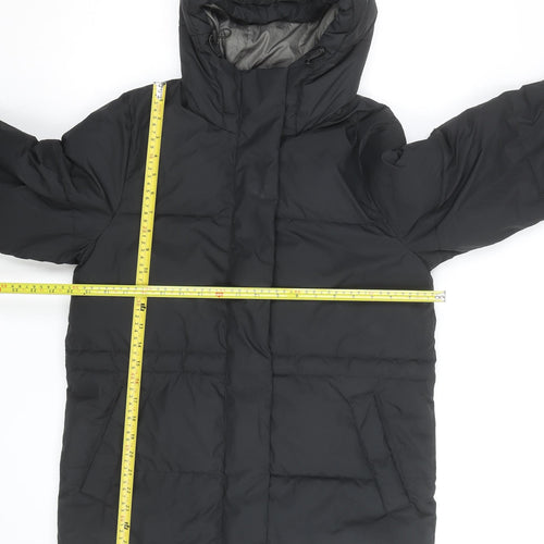 JXX Men Black XS Puffer Jacket Hooded Insulated Winter Coat