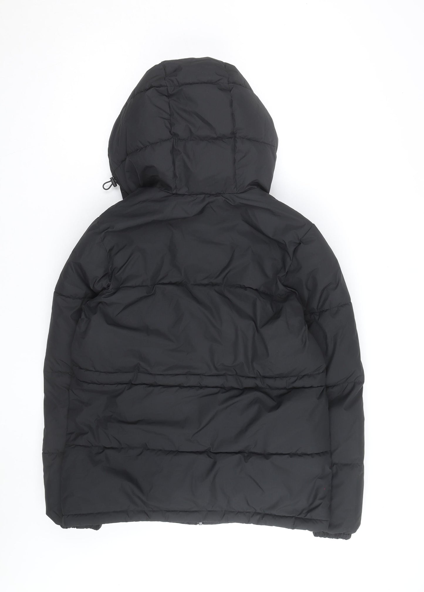 JXX Men Black XS Puffer Jacket Hooded Insulated Winter Coat
