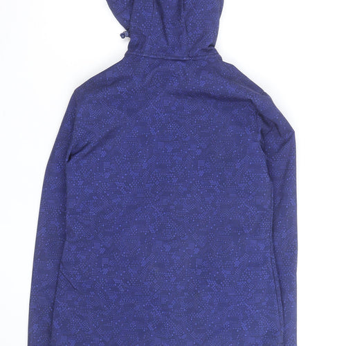 Mountain Warehouse Women's Blue Size 14 Softshell Hooded Jacket