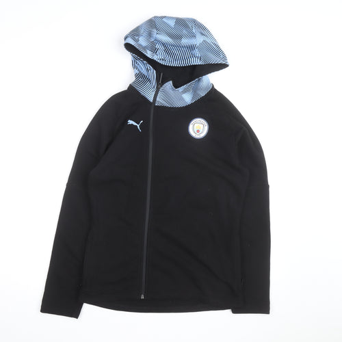 Puma Men’s Black Manchester City Full Zip Hoodie Size S