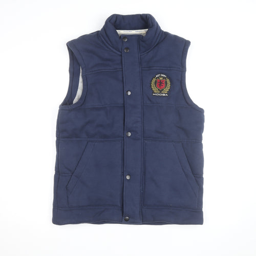 Kooga Men's Blue Padded Bodywarmer Gilet Size L Rugby Sports Vest