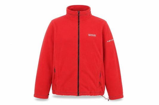 Regatta Womens Red Fleece Full Zip Outdoor Jacket Size 16