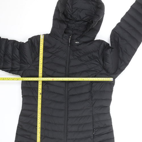 32 Degrees Men’s Black Lightweight Hooded Puffer Jacket Size S