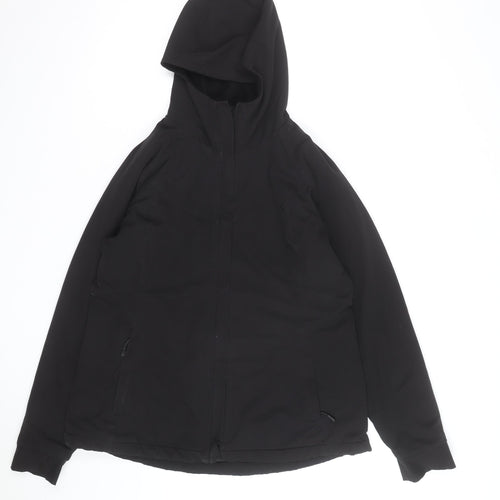 Kirkland Men’s Black Softshell Hooded Jacket L Windproof