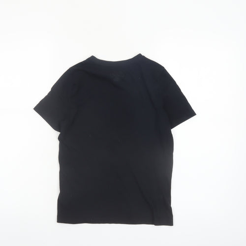F&F Boys Black 8-9 Years Next Level Gamer Graphic Cotton T-Shirt