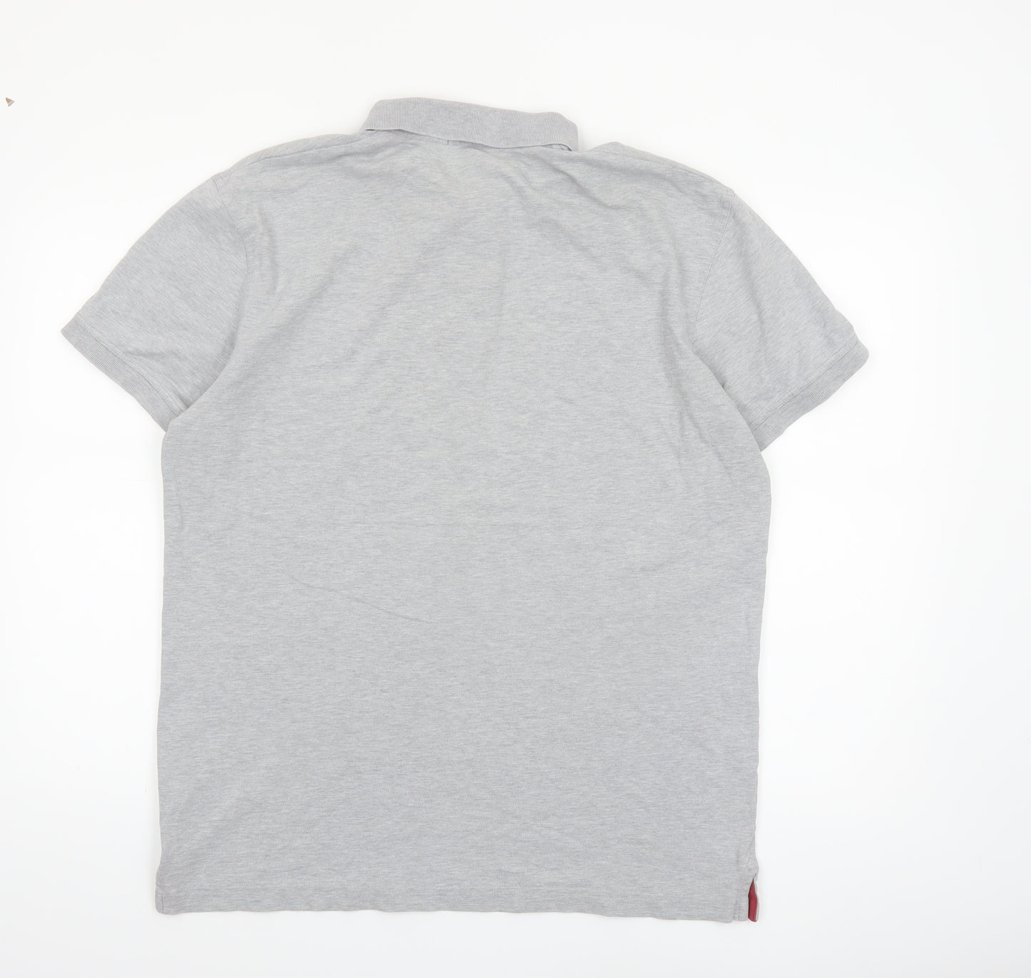 GANT Men’s Grey XL Cotton Elastane Polo Shirt