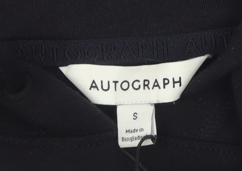Marks and Spencer Autograph Men's Black Pullover Hoodie Size S