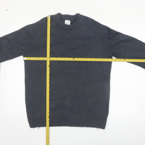John Lewis Men’s Grey Wool Crew Neck Jumper M Regular Fit