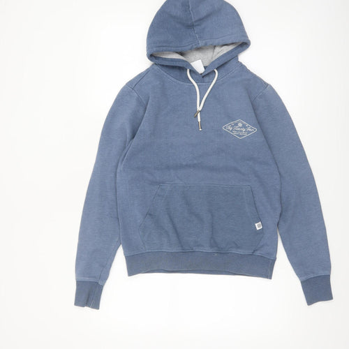 TOG24 Women's Blue Pullover Hoodie Size 8 Cotton Blend