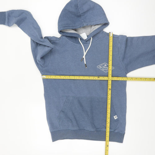 TOG24 Women's Blue Pullover Hoodie Size 8 Cotton Blend
