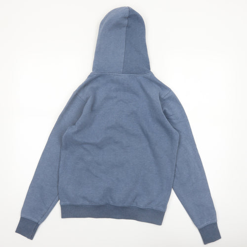 TOG24 Women's Blue Pullover Hoodie Size 8 Cotton Blend
