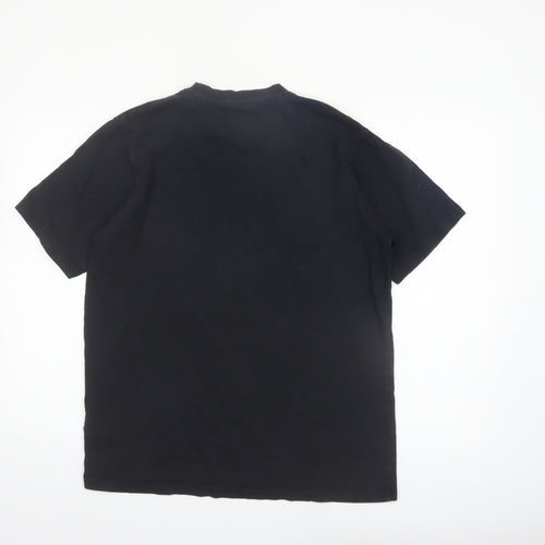 Dickies Men's Black Logo Graphic T-Shirt Size L