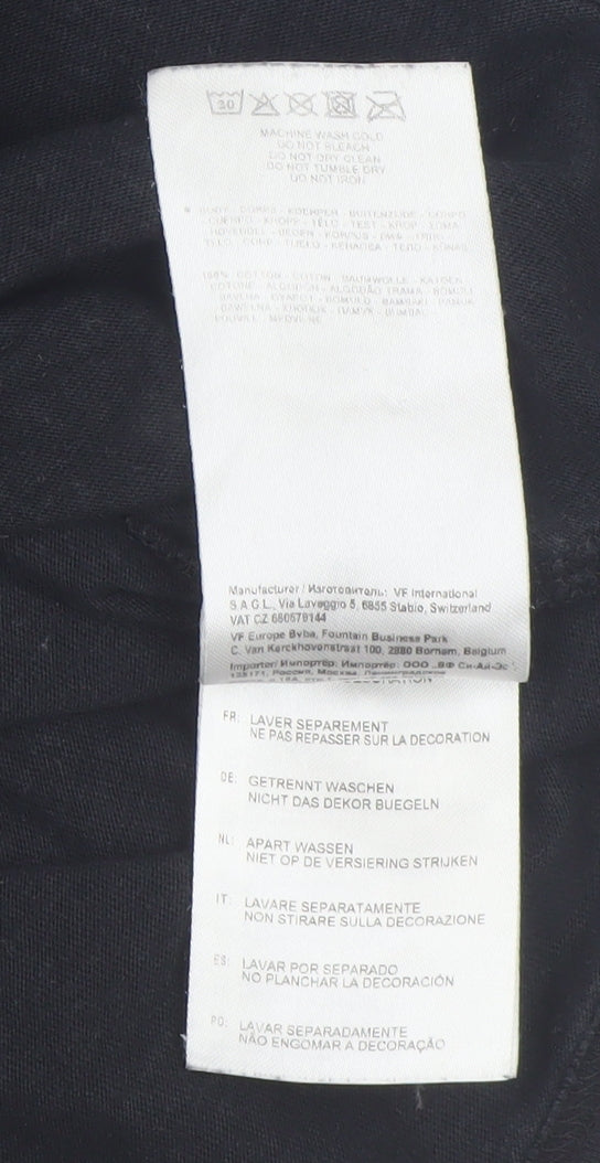 Dickies Men's Black Logo Graphic T-Shirt Size L