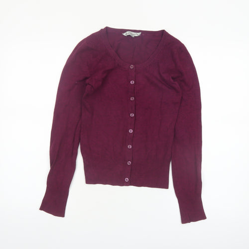 Clockhouse Women's Purple Long Sleeve Cardigan Size S