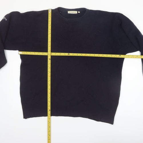 Glenmuir Women Black XL Lambswool Crew Neck Pullover Jumper