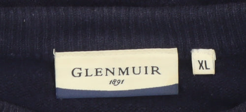 Glenmuir Women Black XL Lambswool Crew Neck Pullover Jumper