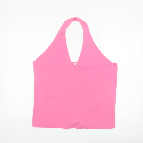Marks and Spencer Women’s Pink Halter Neck Camisole Tank Top Size 22