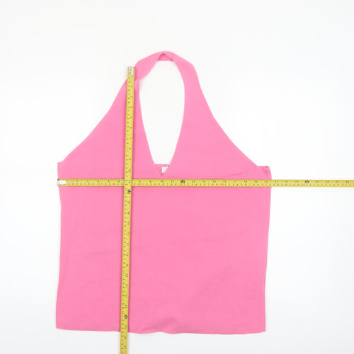Marks and Spencer Women’s Pink Halter Neck Camisole Tank Top Size 22