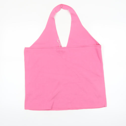 Marks and Spencer Women’s Pink Halter Neck Camisole Tank Top Size 22