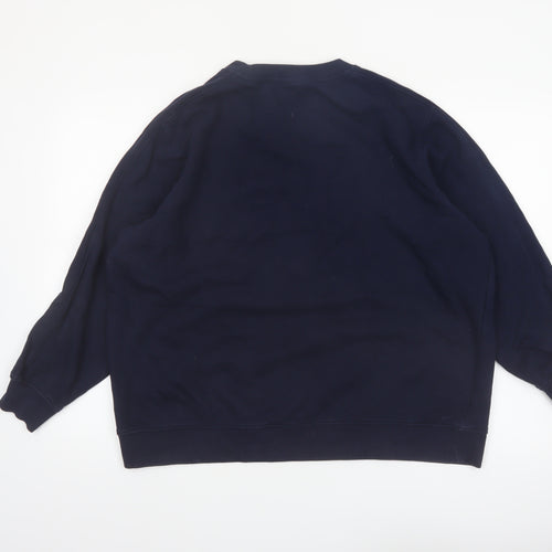 Marks and Spencer Peanuts Women's Blue L Pullover Sweatshirt Snoopy Aspen Design