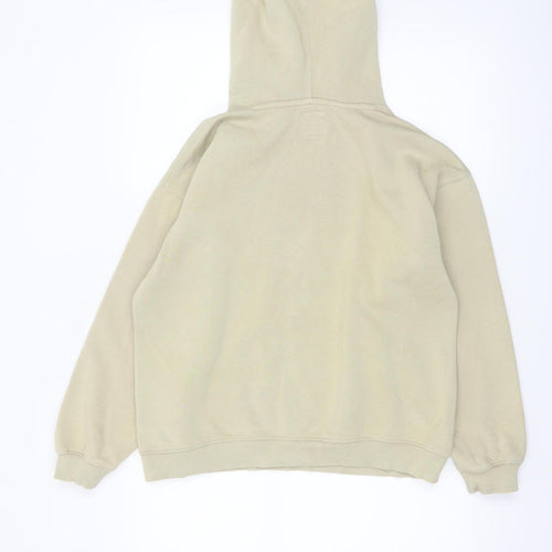 Zara Boys Beige Nirvana Pullover Hoodie 13-14 Years Cotton Blend Graphic