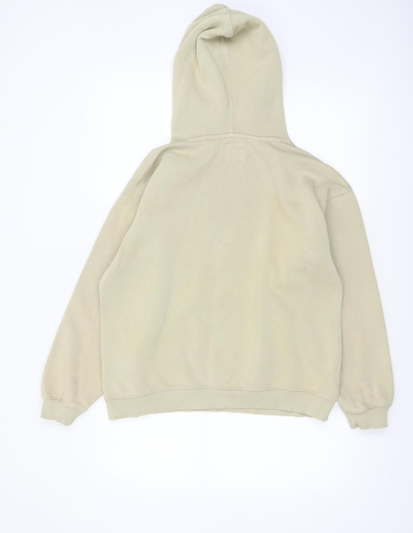 Zara Boys Beige Nirvana Pullover Hoodie 13-14 Years Cotton Blend Graphic