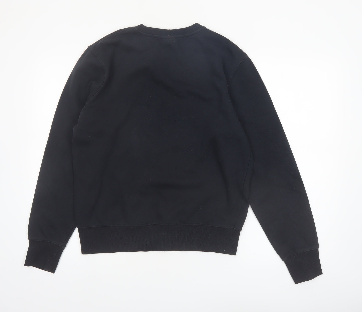 New Balance Men's Black Small Crew Neck Fleece Sweatshirt