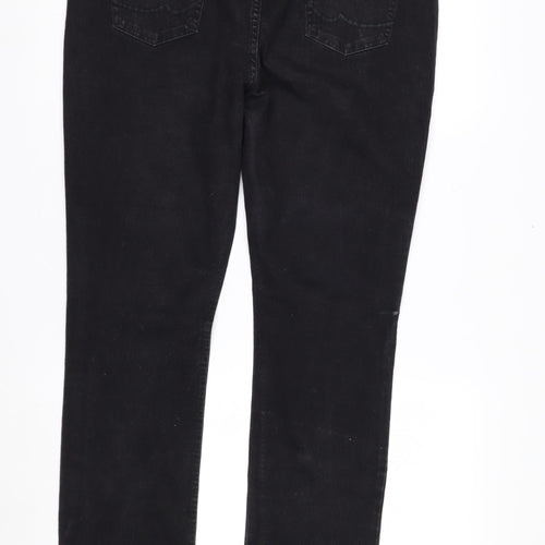 F&F Women's Black Stretch Straight Jeans Size 18 Long