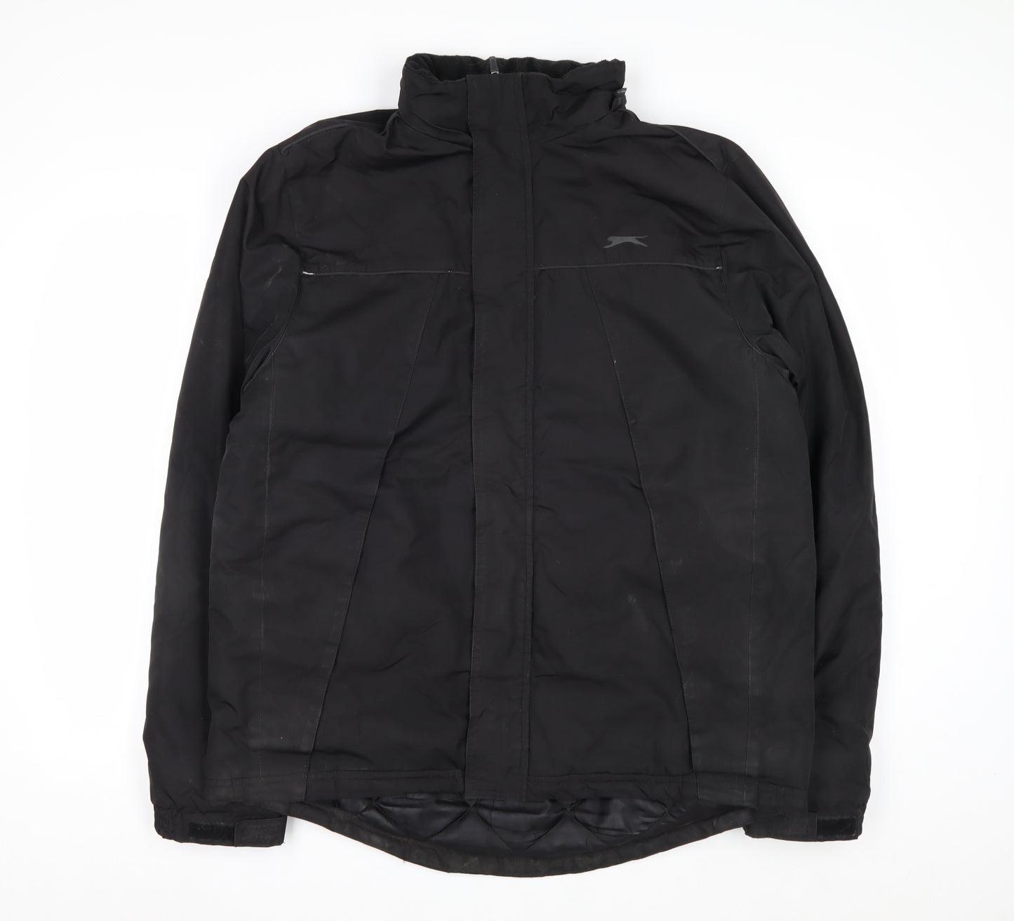 Slazenger Men's Black Medium Puffer Jacket Winter Coat