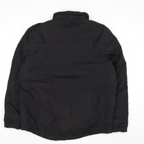 Slazenger Men's Black Medium Puffer Jacket Winter Coat